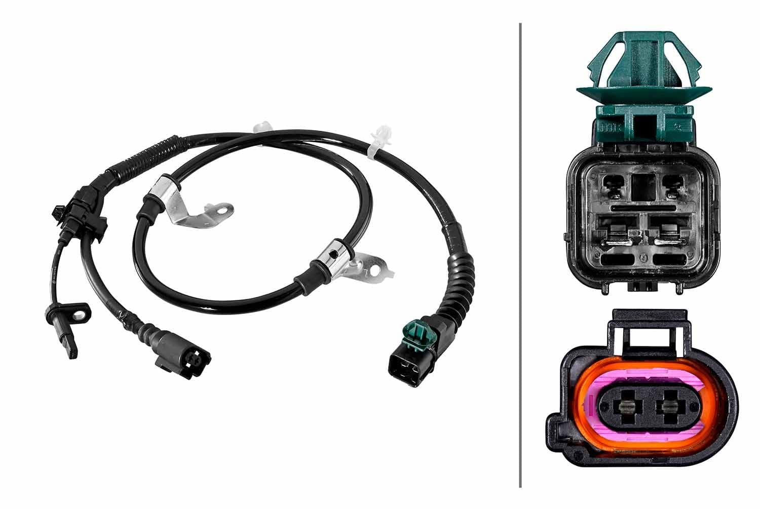 Sensor, revoluciones de la rueda HELLA 6PU 358 219-401