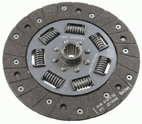 Disco del clutch SACHS 1861 266 001