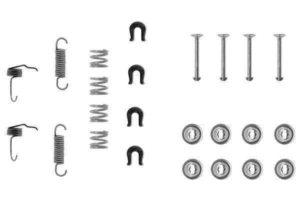 Juego de accesorios, zapatas de freno BOSCH 1 987 475 174