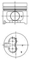 Pistón KOLBENSCHMIDT 40039600