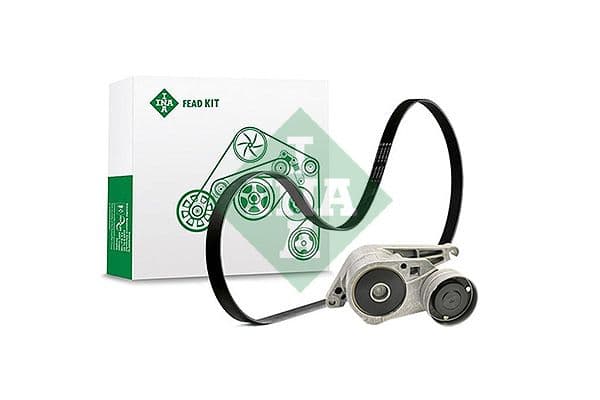 Juego de correas trapeciales poli V Schaeffler INA 529 4096 10