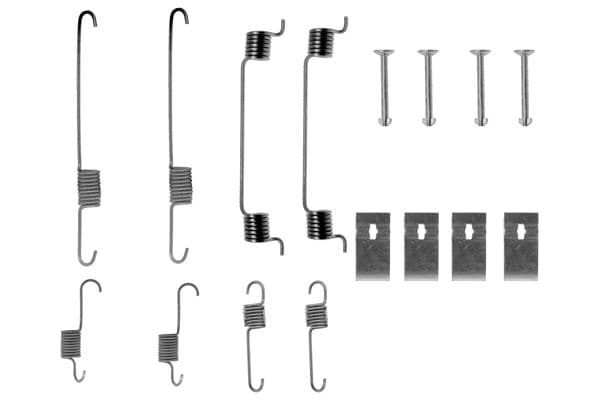 Juego de accesorios, zapatas de freno BOSCH 1 987 475 142