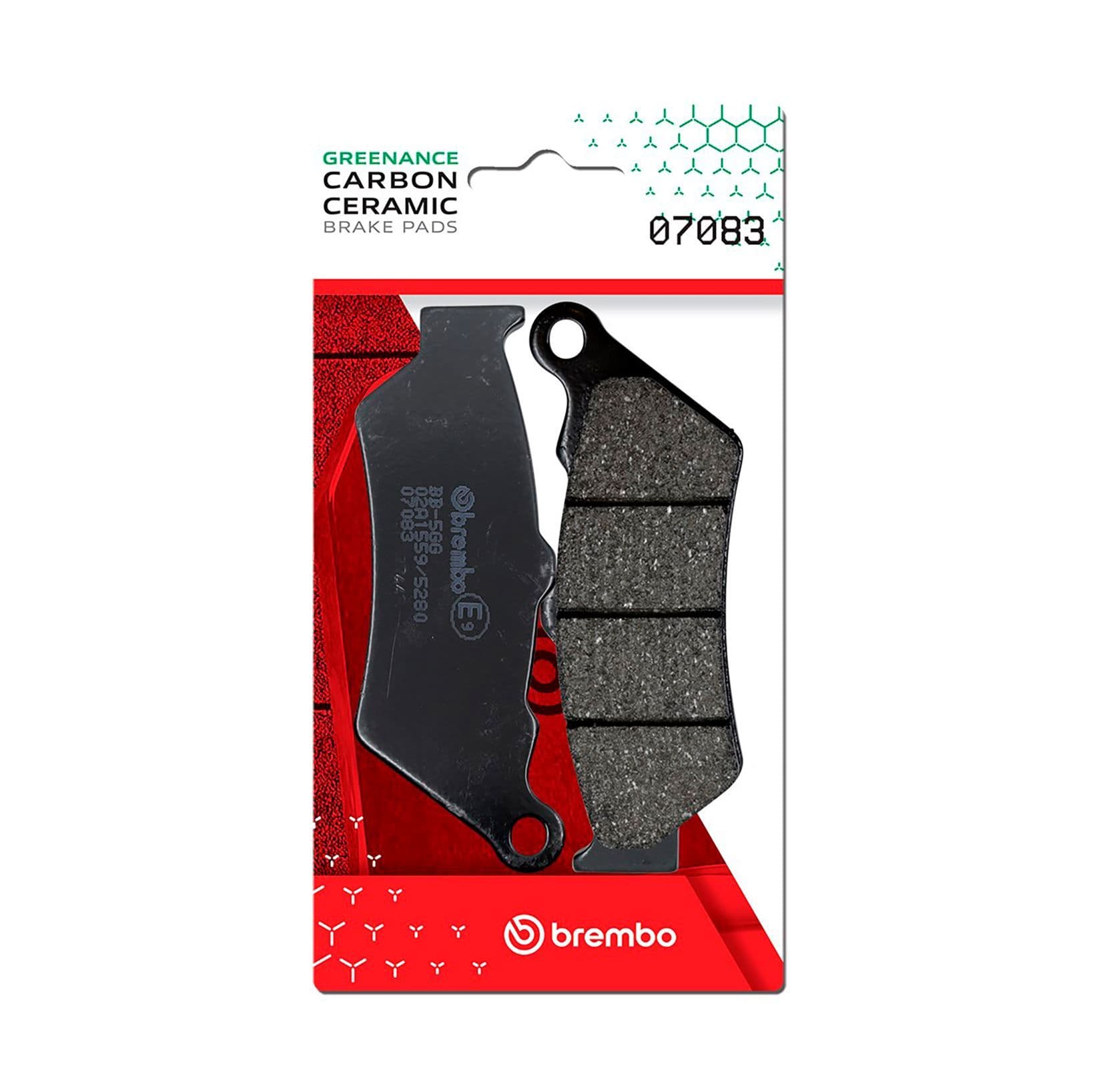Juego de balatas de freno BREMBO 07083