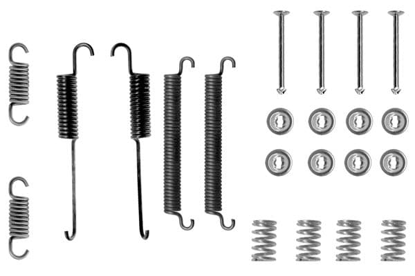 Juego de accesorios, zapatas de freno BOSCH 1 987 475 198