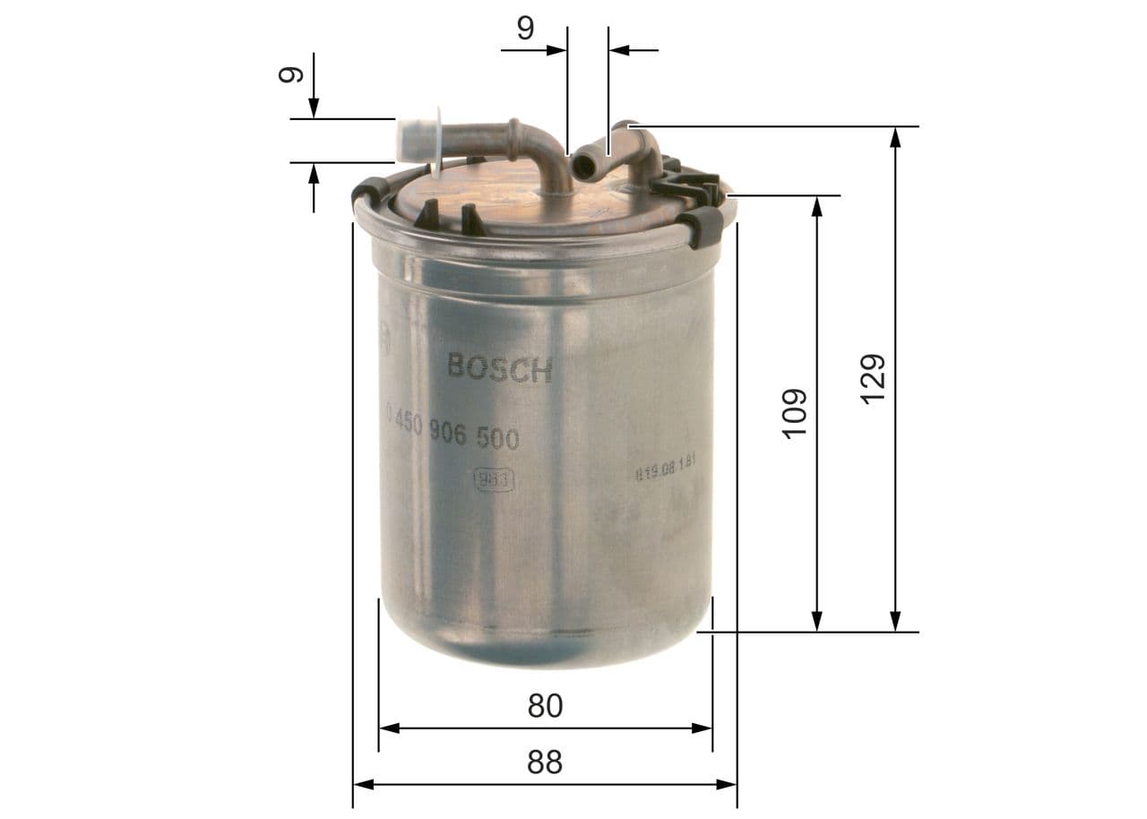 Filtro combustible BOSCH F 026 402 188