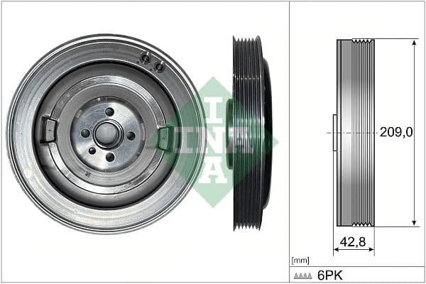 Polea, cigüeñal Schaeffler INA 544 0514 10
