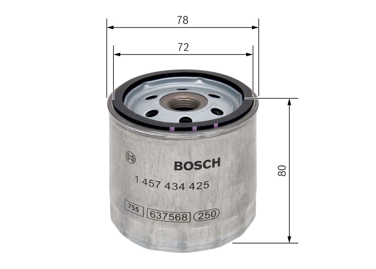 Filtro combustible BOSCH 1 457 434 425