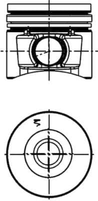 Pistón KOLBENSCHMIDT 41801600