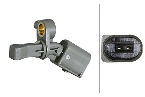 Sensor, revoluciones de la rueda HELLA 6PU 358 218-371