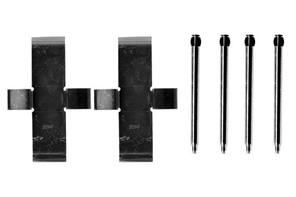 Juego de accesorios, balatas de frenos BOSCH 1 987 474 002