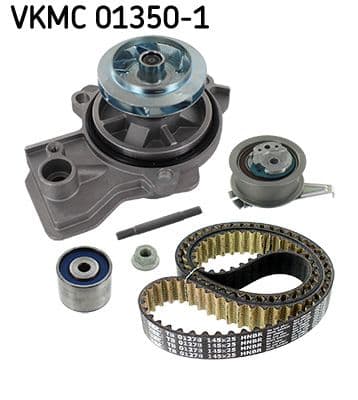 Bomba de agua + juego de correa de distribución SKF VKMC 01350-1