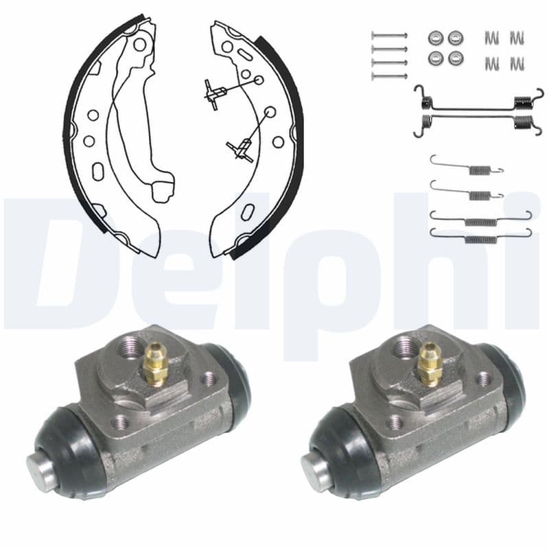 Juego de zapatas de frenos DELPHI KP914