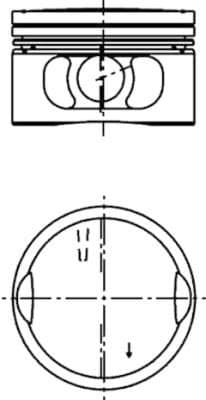 Pistón KOLBENSCHMIDT 99942620