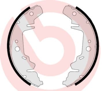 Juego de zapatas de frenos BREMBO S 11 501
