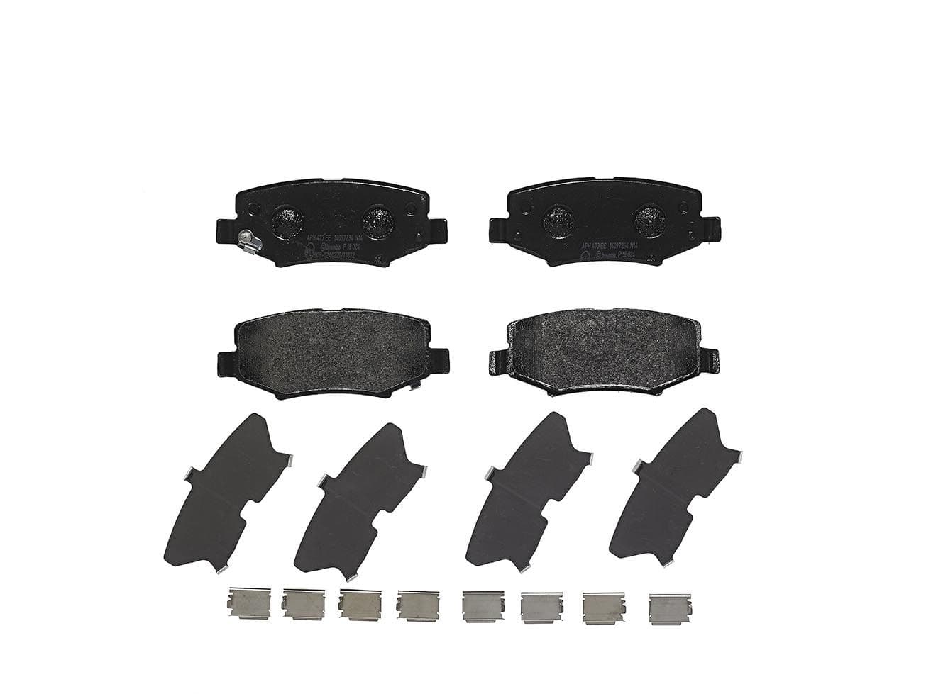 Juego de balatas de freno BREMBO P 18 024