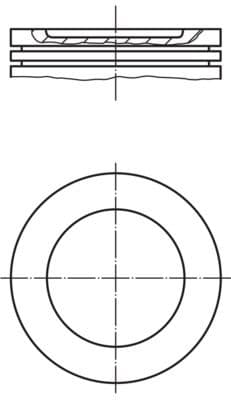 Pistón MAHLE 037 67 12