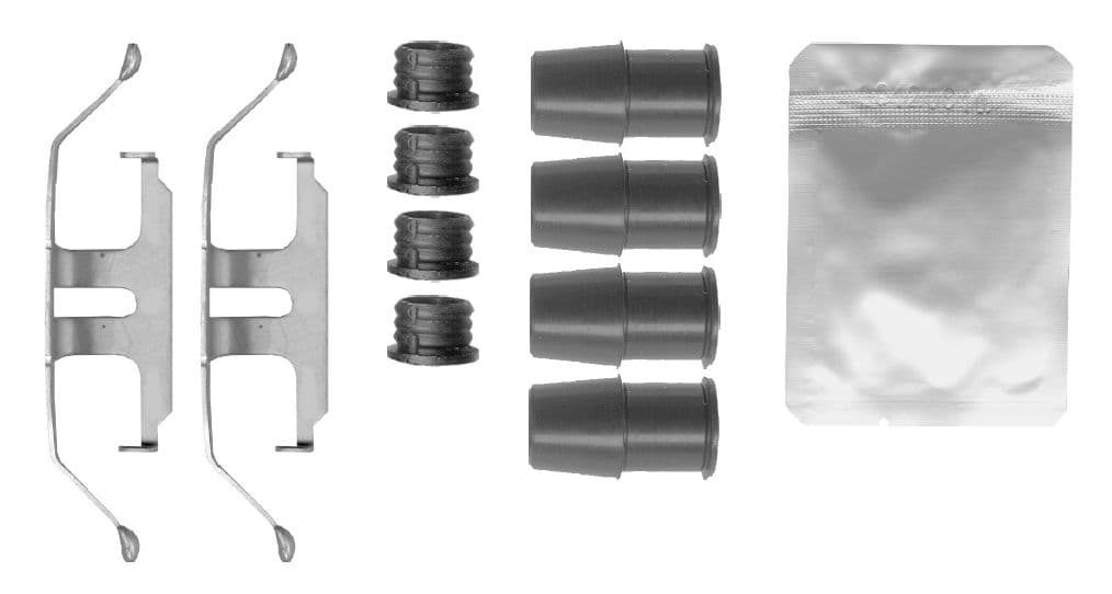 Juego de accesorios, balatas de frenos BOSCH 1 987 474 772