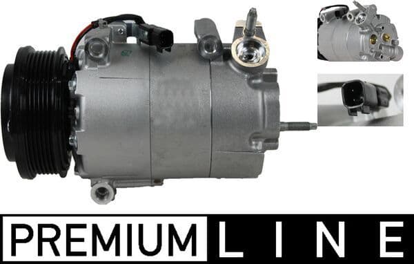 Compresor, aire acondicionado MAHLE ACP 552 000P