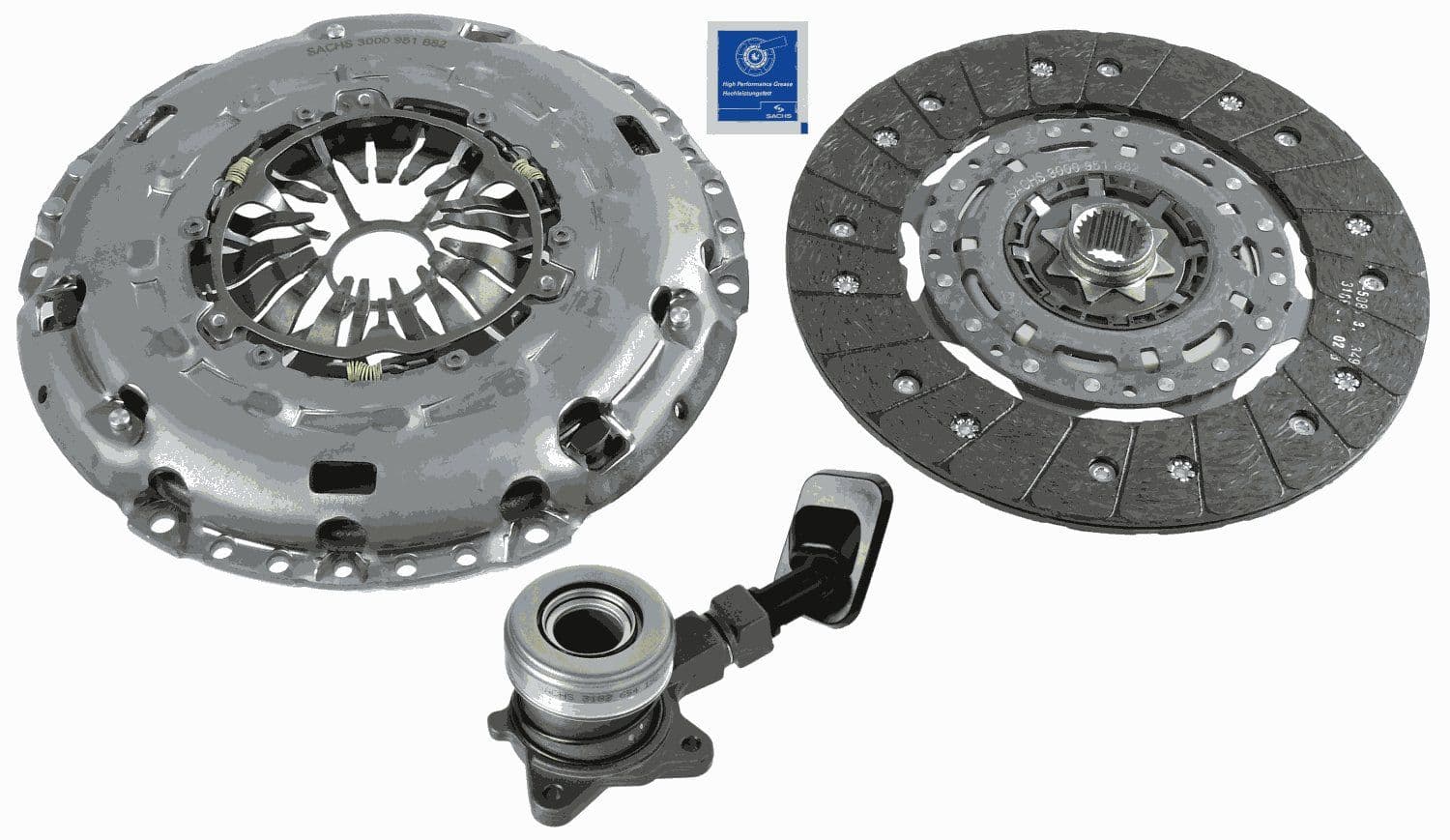 Kit de clutch SACHS 3000 990 228