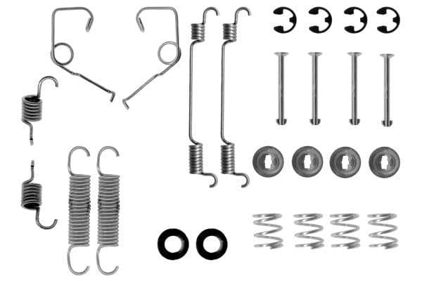 Juego de accesorios, zapatas de freno BOSCH 1 987 475 139