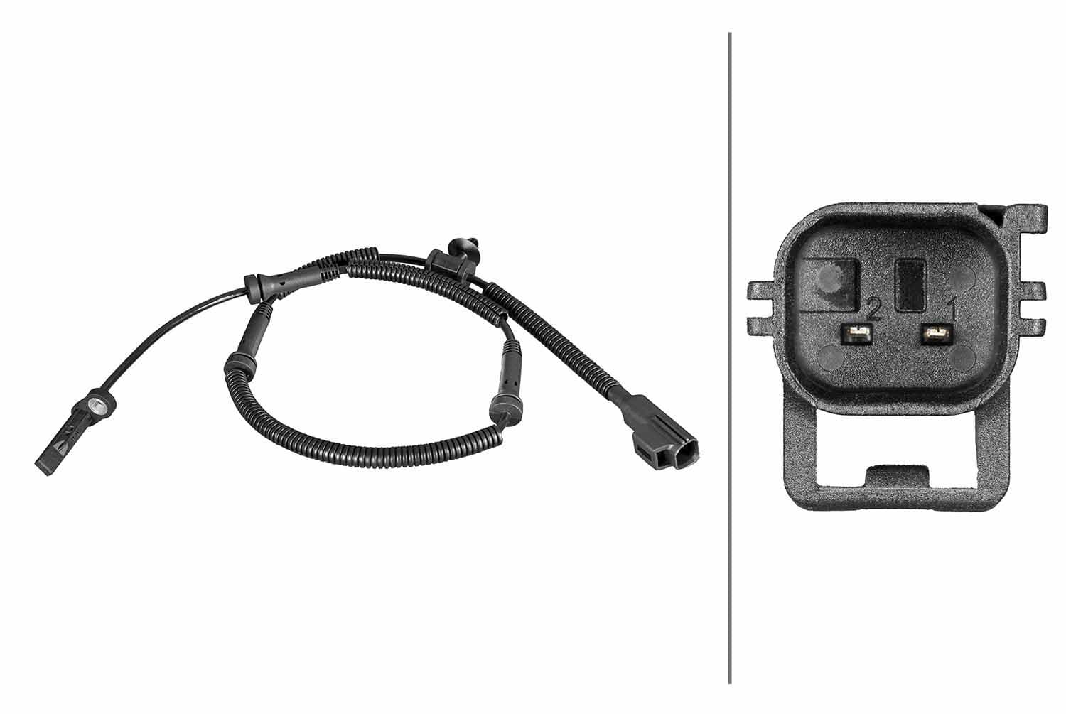 Sensor, revoluciones de la rueda HELLA 6PU 358 216-431