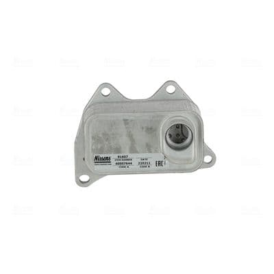Radiador de aceite, aceite de motor NISSENS 91607