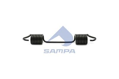Resorte, zapatas de freno SAMPA 100.093