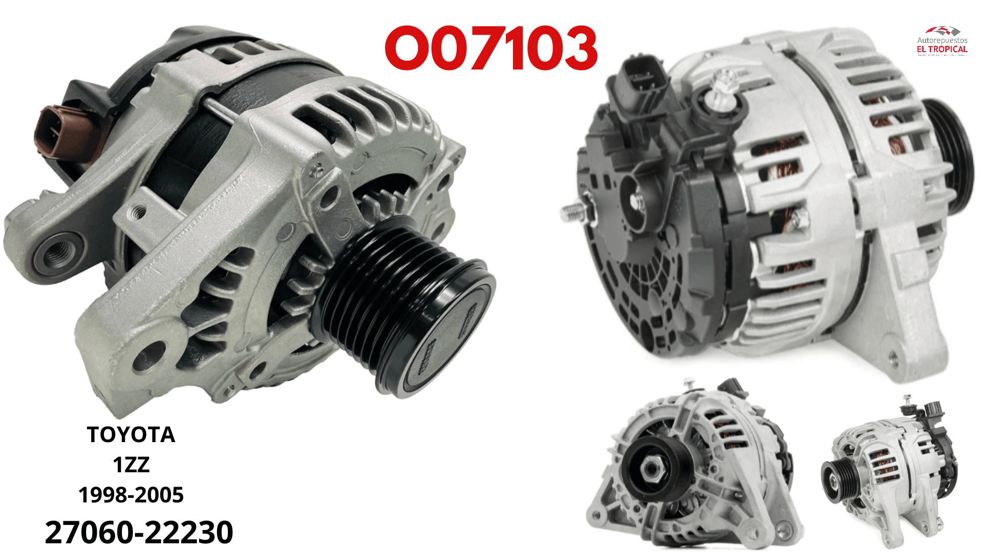 Alternador REC.1ZZ 08-