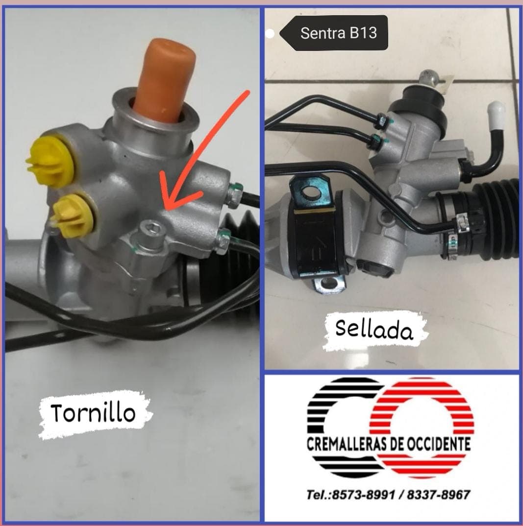CREMALLERA NISSAN SENTRA B13 SELLADA