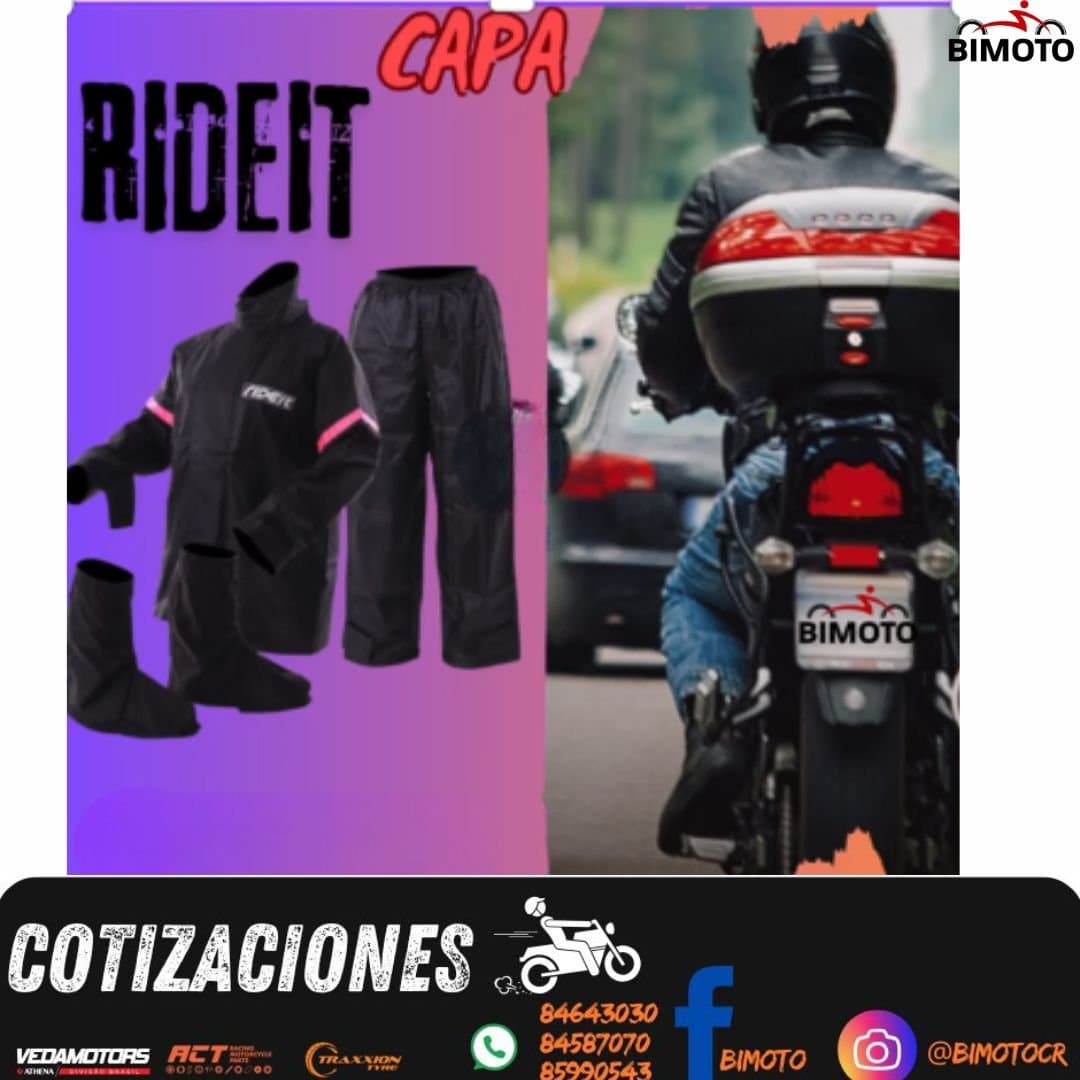 CAPA IMPERMEABLE RIDE IT S
