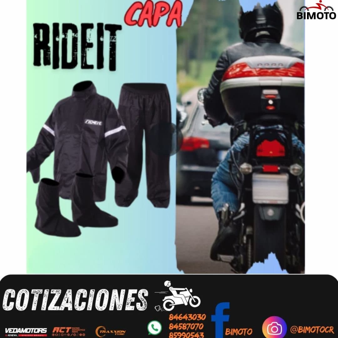 CAPA IMPERMEABLE RIDE IT XXL