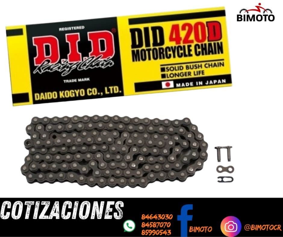 CADENA 420H X 120L D.I.D