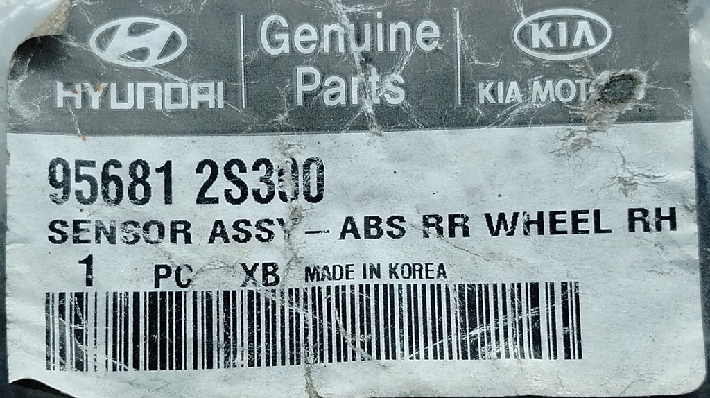Sensor ABS trasero derecho Hyundai-Kia