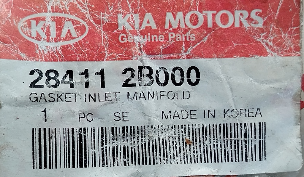 Empaque Múltiple de Admisión Hyundai-Kia