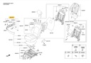 Moldura Asiento Delantero Derecho Hyundai