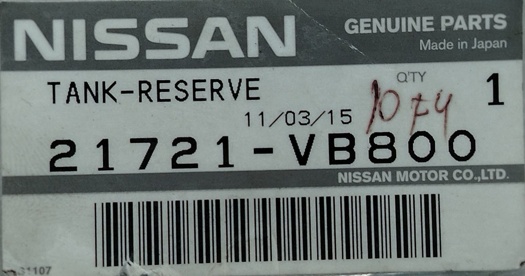 Depósito Agua Radiador Nissan