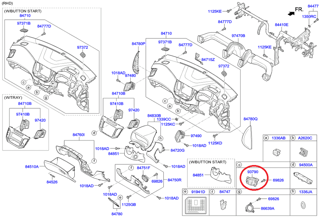 Interruptor de Luces Intermitentes Hyundai