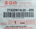 Retenedor Izquierdo Salida Eje Suzuki