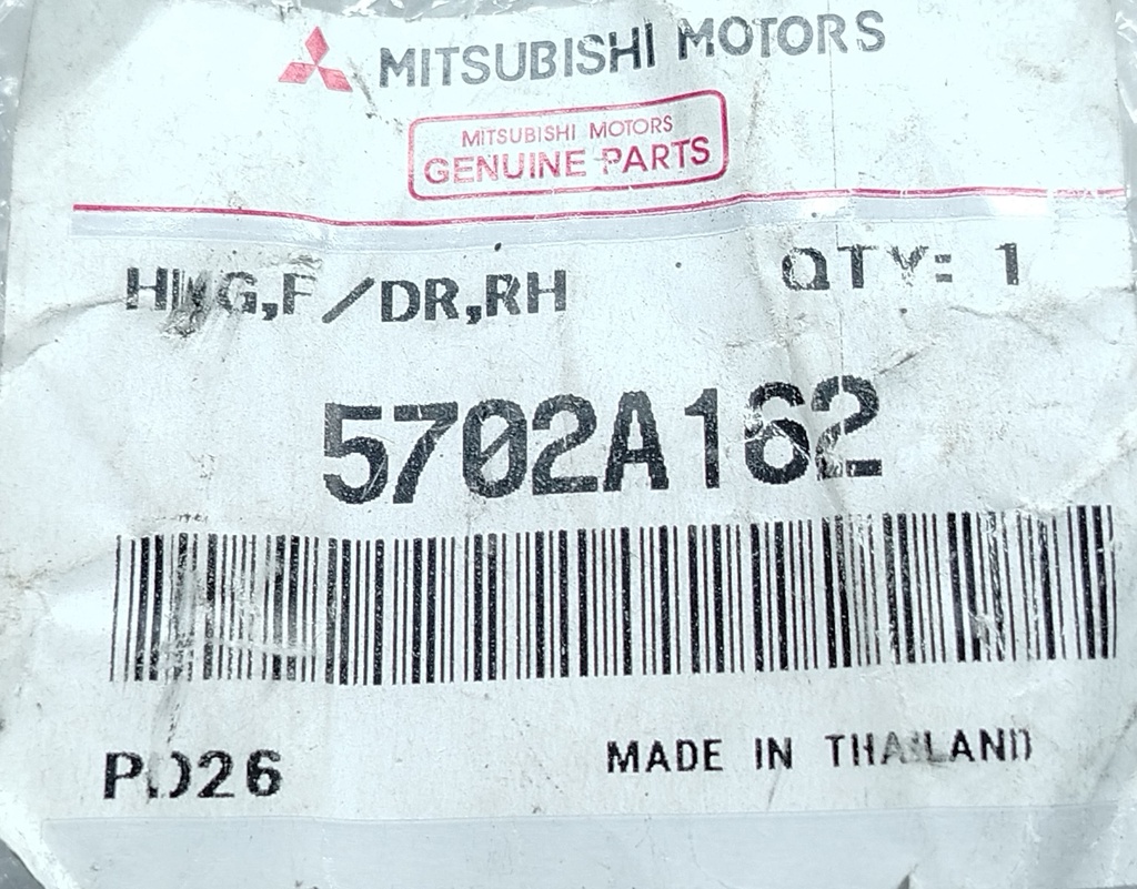 Bisagra Superior Puertas Delanteras Mitsubishi