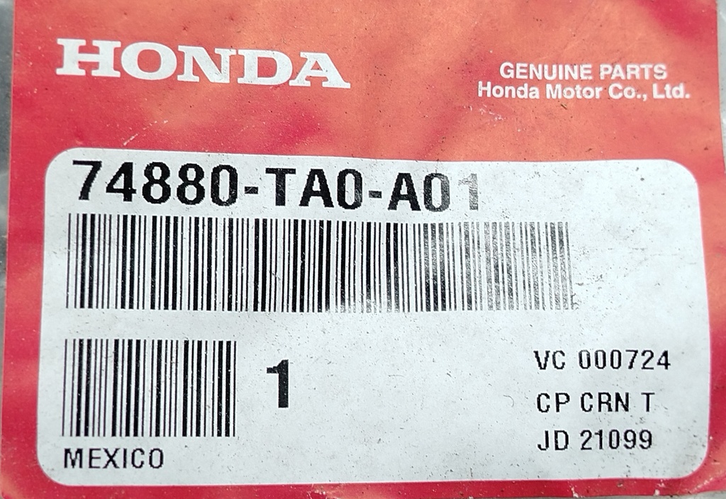 Cable Apertura Cajuela y Tapa de Combustible Honda