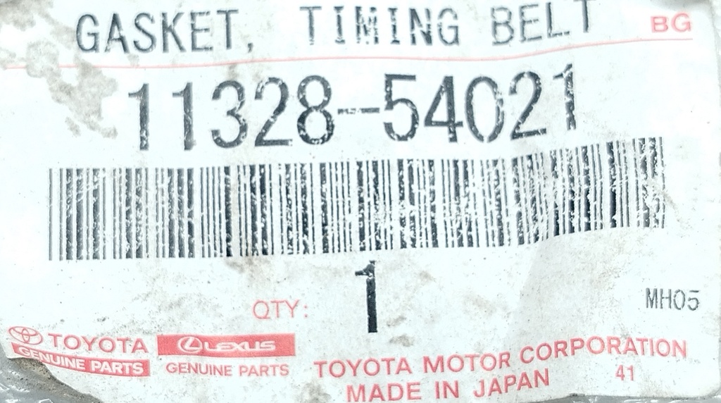 Empaque Tapa Distribución Toyota