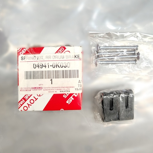 [04941-0K030] Kit Seguros de Frenos Trasero Toyota