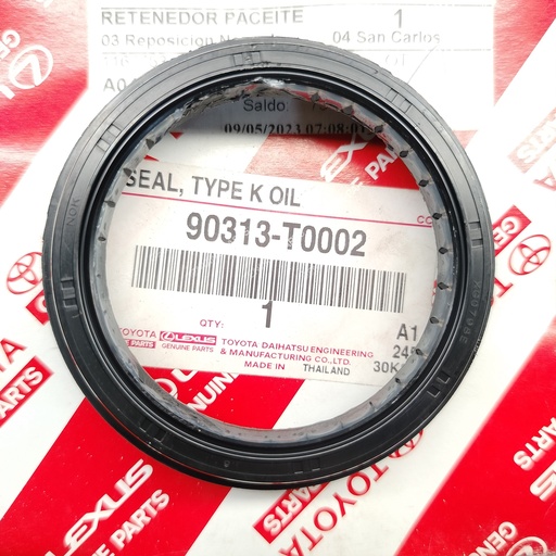 [90313-T0002] Retenedor Salida Eje Externo Trasero Toyota
